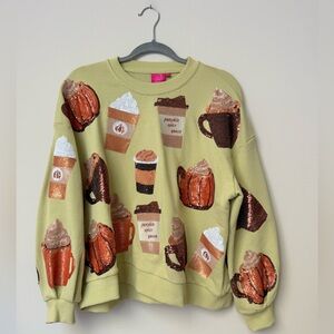 QUEEN OF SPARKLES Pumpkin Spice Sweatshirt